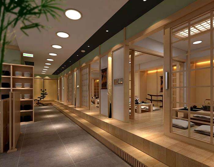 日式料理店裝修設(shè)計效果圖