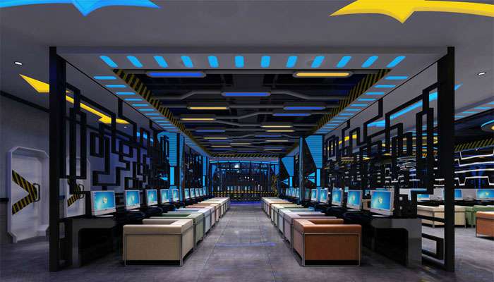 星空網咖設計效果圖