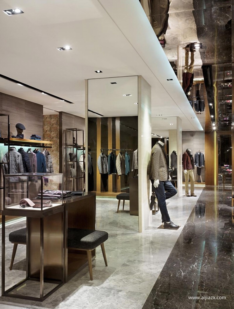 品牌男裝專賣店裝修設(shè)計