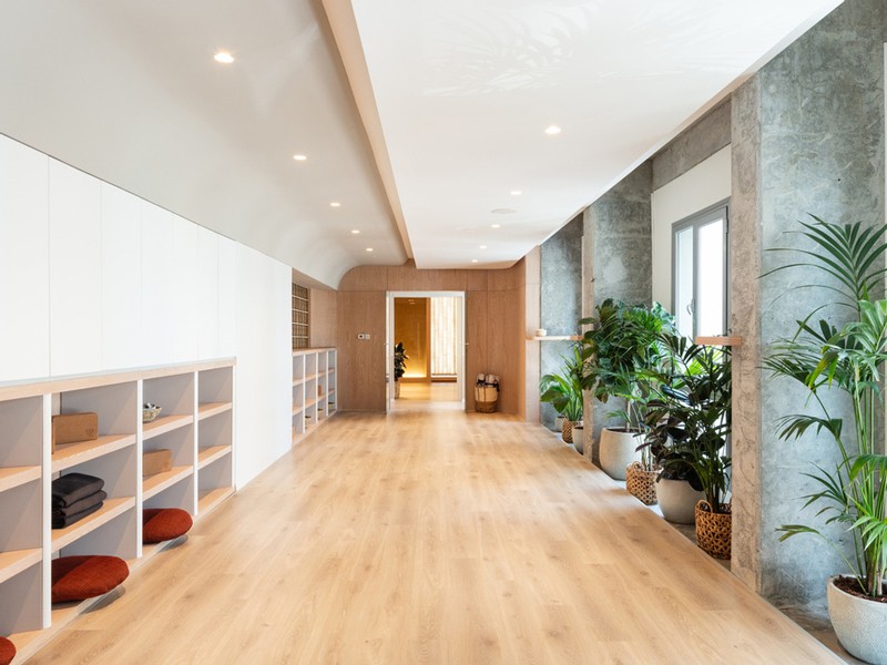 鄭州瑜伽工作室裝修設(shè)計(jì)效果圖