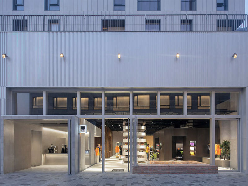 DOE品牌服裝專賣店設(shè)計裝修效果圖