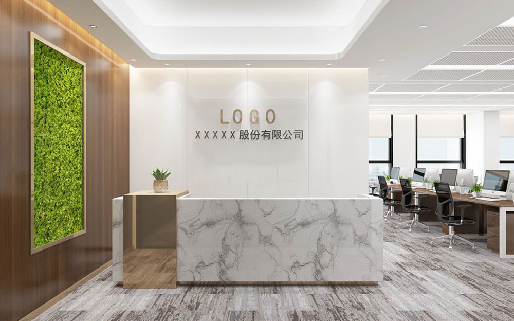 87平米辦公室設(shè)計(jì)施工效果圖