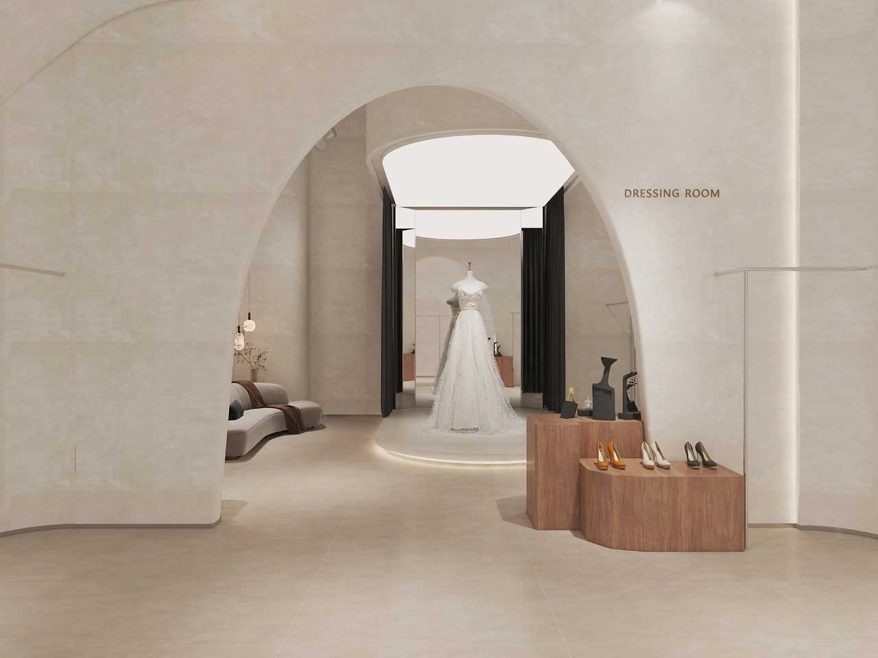 320平米鄭州婚紗攝影店裝修設(shè)計(jì)效果圖