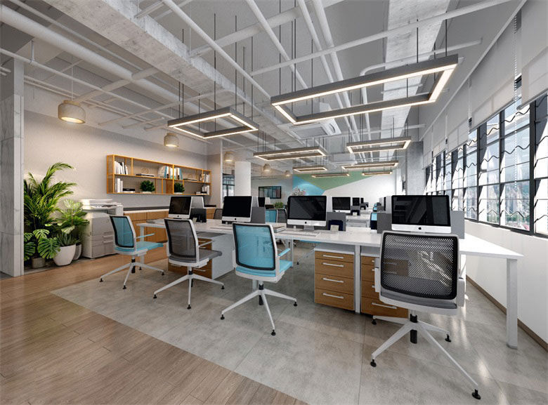 216平米鄭州辦公室設(shè)計(jì)裝修效果圖