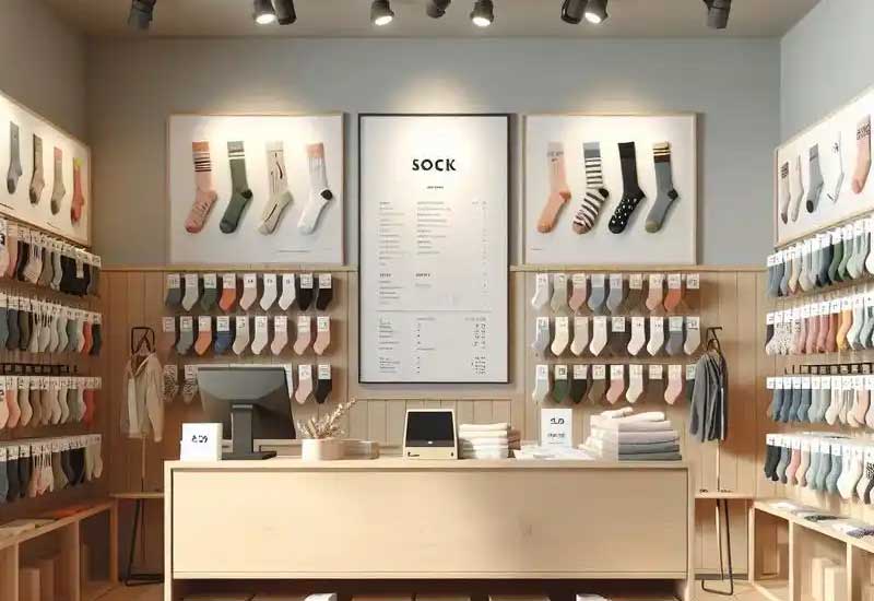 鄭州襪子配飾店裝修，收納空間決定經(jīng)營(yíng)效率 
