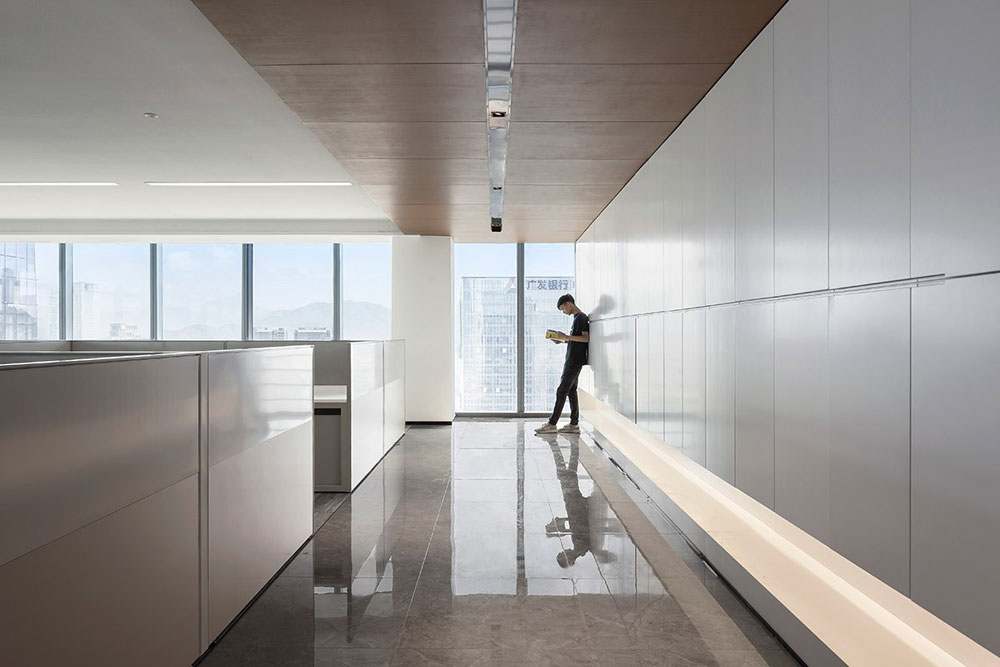 鄭州國中創投辦公室裝修設計案例效果圖